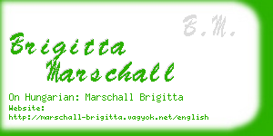 brigitta marschall business card